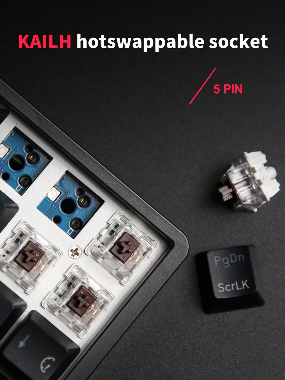 Mechanical Keyboard RGB 61 Programmable Keys