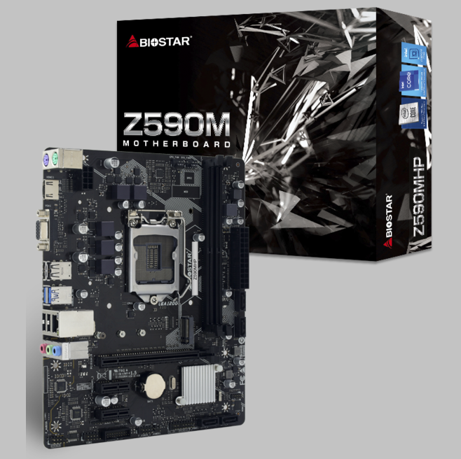 Z590MHP BIOSTAR Z590MHP DDR4 Motherboard 10th 11th Gen BIOSTAR Z590MHP DDR4 Gen1 PCI-E 4.0 Motherboard