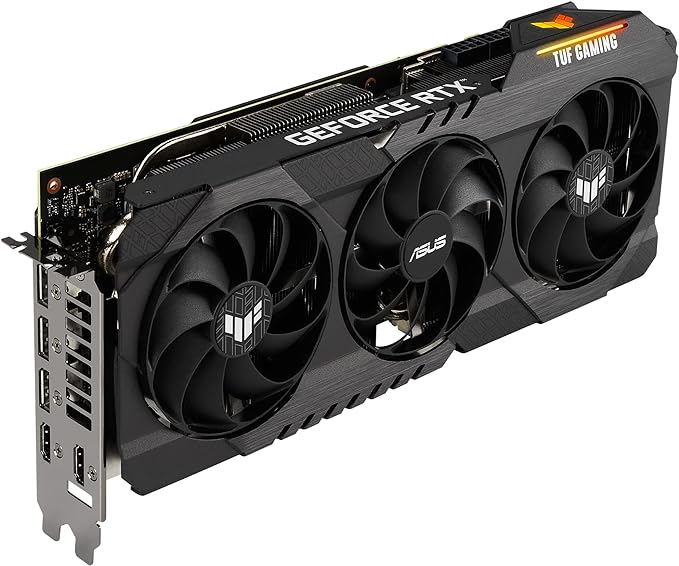 Gaming GeForce RTX 3060 Ti OC ASUS TUF Gaming GeForce RTX™ 3060 Ti OC Edition 8GB GDDR6 buffed-up design with chart-topping thermal performance USED NO BOX