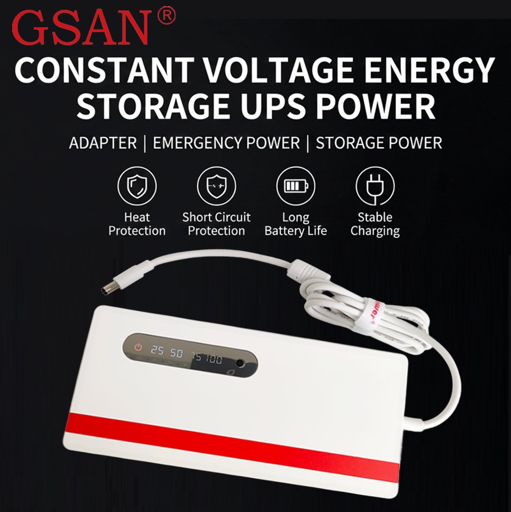 GSAN 90W Portable UPS Backup Power Supply 12V 7500mA With Zero-Delay Switching