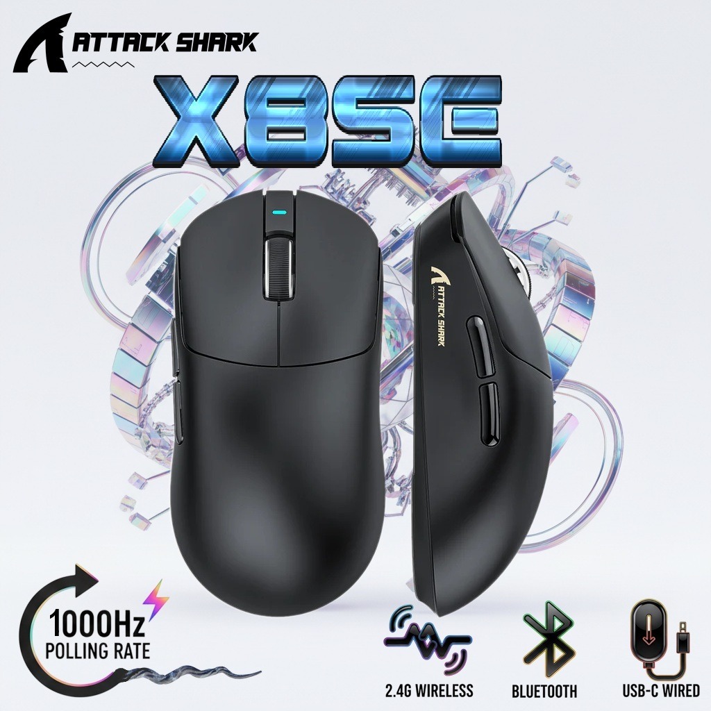 ATTACK SHARK X8SE Wireless Gaming Mouse With PAW3311 Sensor