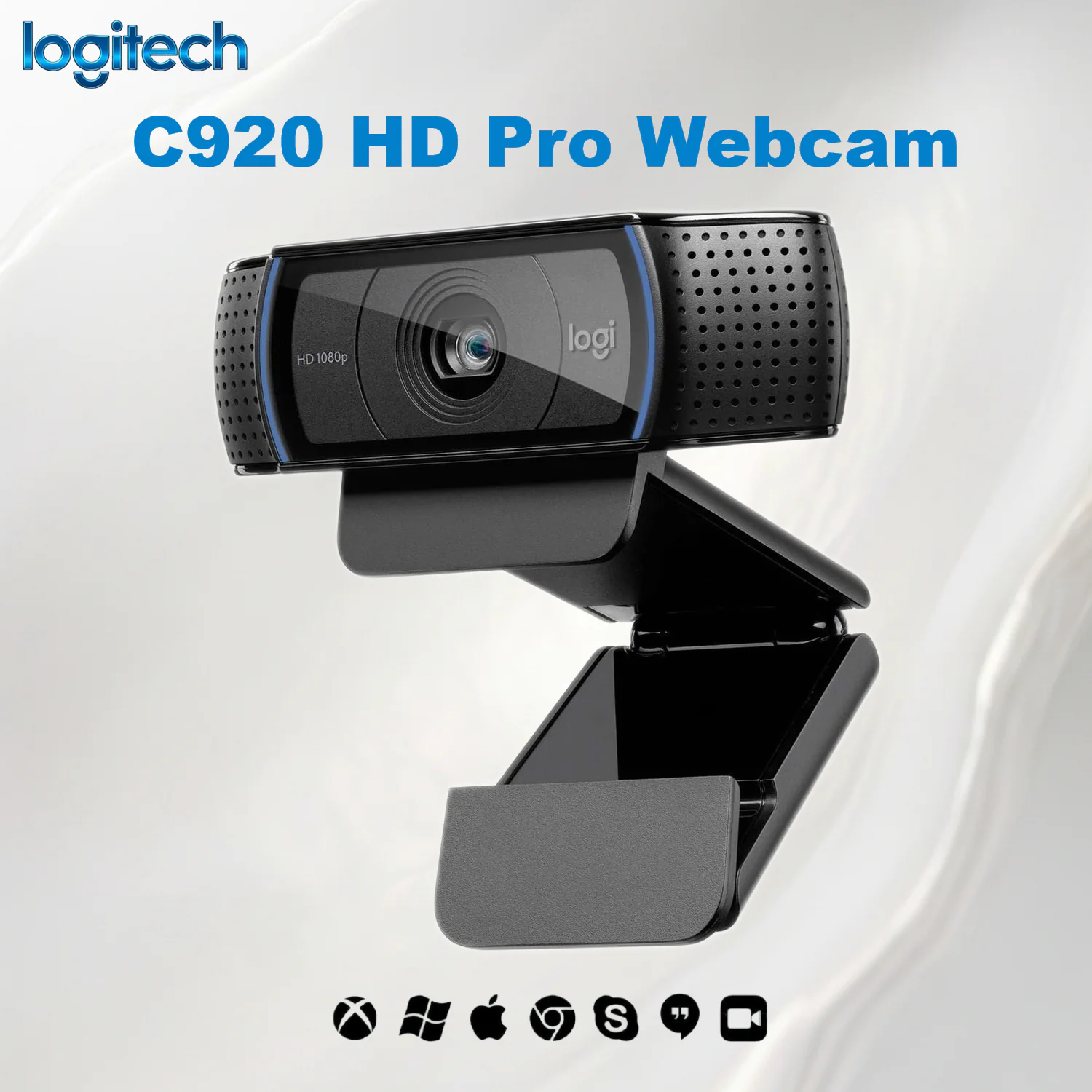 960-000998 LOGITECH C920 PRO HD WEBCAM FHD 1080P 30FPS Logitech C920 HD Pro Webcam – Full HD 1080p