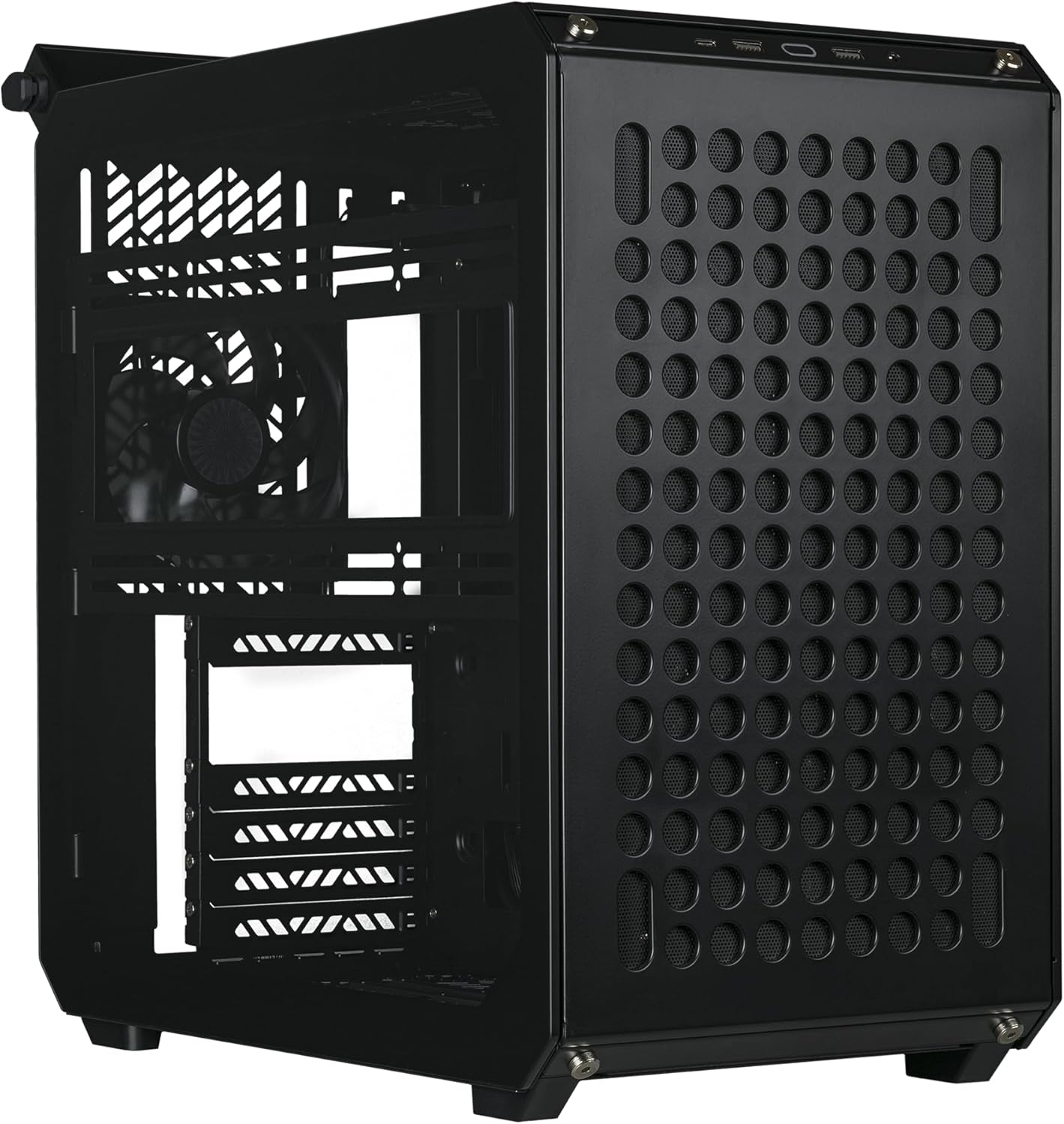 Cooler Master QUBE 500 Flatpack Mid Tower PC Case With Fully Modular Design