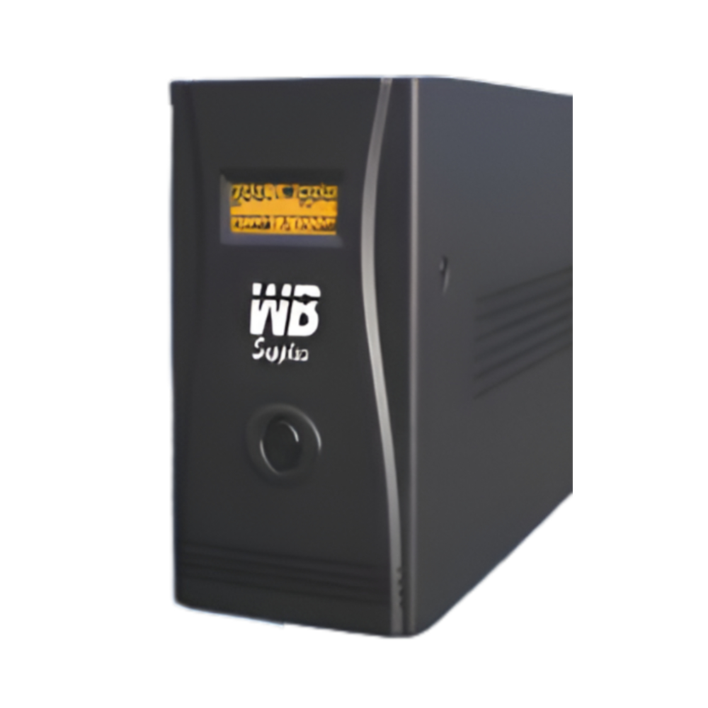 UPS-WB-2000VA UPS 2000VA UPS Uninterruptible Power Supply WB UPS 2000VA UPS Uninterruptible Power Supply ; Advanced Surge Protection ; Automatic Voltage Regulation  ; Multiple Outlets ; 140Vac-290Vac Input Voltage ; 220Vac Output Voltage ; 10-15 minutes Backup Time