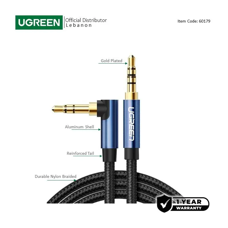 UGREEN HIFI AUX Cable